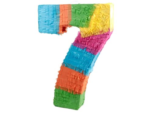 Pinata Zahlen Schlag-Pinata Geburtstag Piñata zum Befüllen Event Zahlen Hochzeit Jubiläum Partydeko Dekoration Geburtstagsdeko Pinata Zahl 7 Pinata Zahlen Schlag-Pinata Geburtstag Piñata zum Befüllen Event Zahlen Hochzeit Jubiläum Partydeko Dekoration Geburtstagsdeko Pinata Zahl 7 von PartyMagix