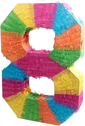 Pinata Zahlen Schlag-Pinata Geburtstag Piñata zum Befüllen Event Zahlen Hochzeit Jubiläum Partydeko Dekoration Geburtstagsdeko Pinata Zahl 8 Pinata Zahlen Schlag-Pinata Geburtstag Piñata zum Befüllen Event Zahlen Hochzeit Jubiläum Partydeko Dekoration Geburtstagsdeko Pinata Zahl 8 von PartyMagix