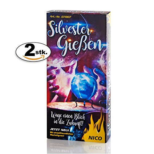 PartyMarty 3X Silvester Gießen bestehend aus 12 x Hohlfiguren, 2 x Löffel, als Silvester-Brauch Orakel Horoskop PartyMarty 3X Silvester Gießen bestehend aus 12 x Hohlfiguren, 2 x Löffel, als Silvester-Brauch Orakel Horoskop von PartyMarty