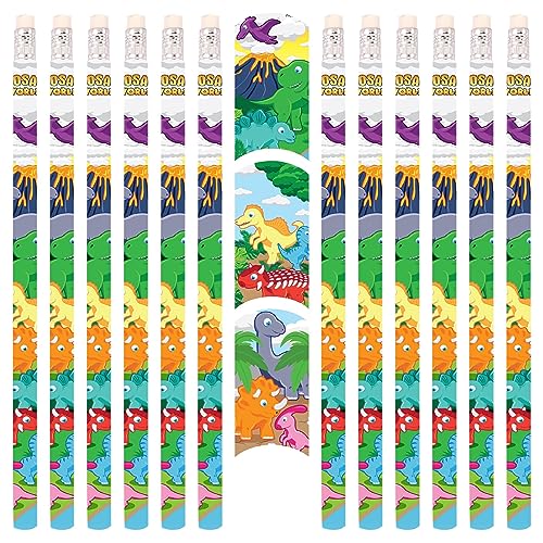 PartyPack 12x Dinosaurier Dino Bleistifte mit Radierer, perfektes Mitgebsel, Ideal zum Schulanfang, Kinder Partygeschenke, Kindergeburtstag Gastgeschenke, Dino Party. PartyPack 12x Dinosaurier Dino Bleistifte mit Radierer, perfektes Mitgebsel, Ideal zum Schulanfang, Kinder Partygeschenke, Kindergeburtstag Gastgeschenke, Dino Party. von PartyPack