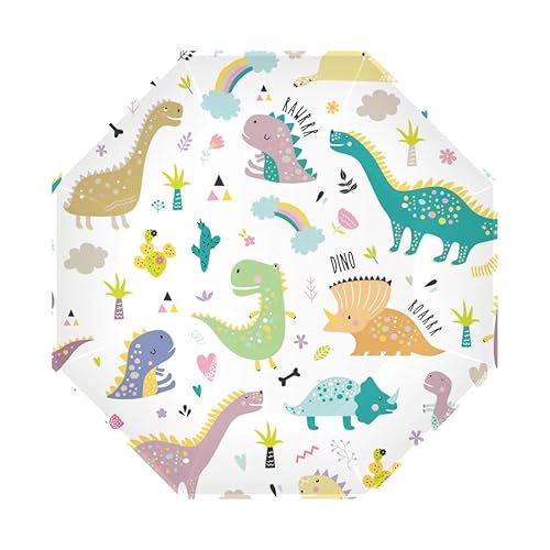 6 Partyteller * DINOSAURIER * aus Pappe für Kindergeburtstag und Mottoparty | 23cm Größe | Kinder Geburtstag Party Pappteller Partyteller Plates von PartyPal