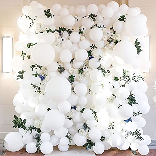 PartyWoo Luftballon Weiß, 102 Stück Ballon Girlande Weiß Satz von Ballons Weiß 18 Zoll 12 Zoll 10 Zoll 5 Zoll, Luftballon Girlande Weiß für Deko Geburtstag, Deko Babyparty, Deko Hochzeit, Partydeko PartyWoo Luftballon Weiß, 102 Stück Ballon Girlande Weiß Satz von Ballons Weiß 18 Zoll 12 Zoll 10 Zoll 5 Zoll, Luftballon Girlande Weiß für Deko Geburtstag, Deko Babyparty, Deko Hochzeit, Partydeko von PartyWoo