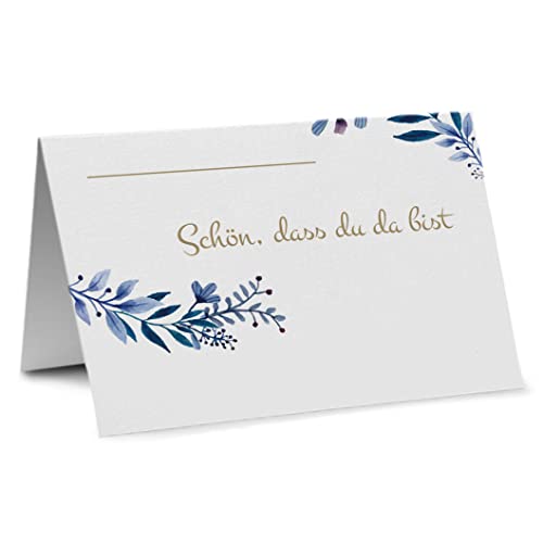 Partycards 50 Stück Tischkarten Geburtstag, Platzkarten Hochzeit Namenskarten zum beschriften Tischdeko Hochzeit Kommunion Konfirmation Taufe Hochzeitsdeko Tisch Namensschild Willkommensschild Partycards 50 Stück Tischkarten Geburtstag, Platzkarten Hochzeit Namenskarten zum beschriften Tischdeko Hochzeit Kommunion Konfirmation Taufe Hochzeitsdeko Tisch Namensschild Willkommensschild von Partycards