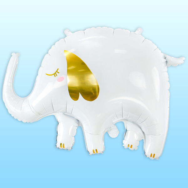 Folienballon "Elefant", 61cm x 46cm von Partydeco