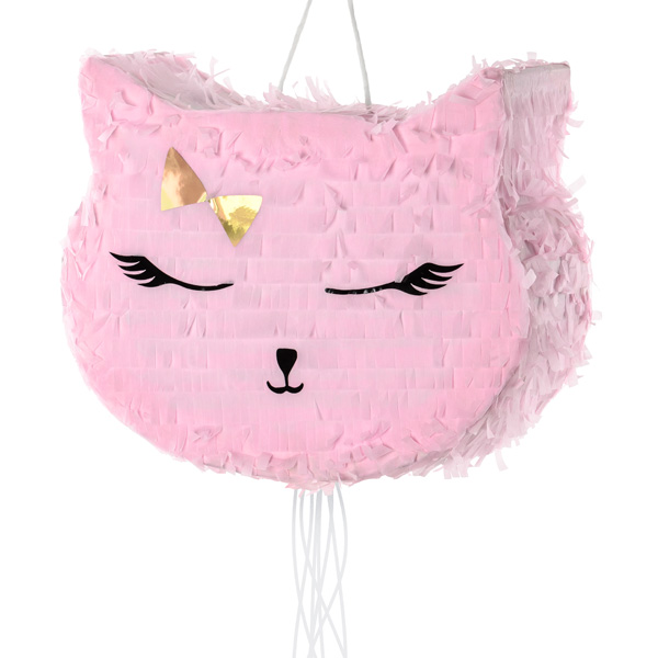 Katzen-Pinata aus Pappe, 35cm x 27cm Katzen-Pinata aus Pappe, 35cm x 27cm von Partydeco