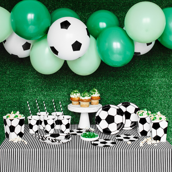 Partydekoset "Fußball", 60-teilig Partydekoset "Fußball", 60-teilig von Partydeco