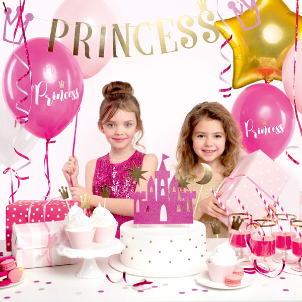 Partydekoset "Prinzessin", 31-teilig Partydekoset "Prinzessin", 31-teilig von Partydeco