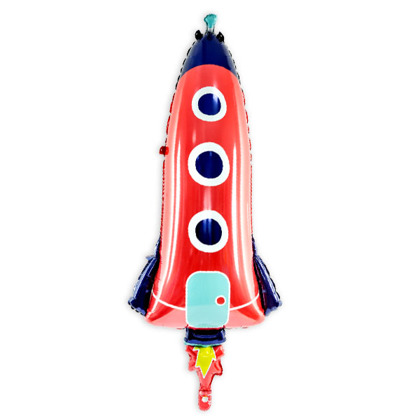 XXL Folienballon "Rakete", 44cm x 115cm XXL Folienballon "Rakete", 44cm x 115cm