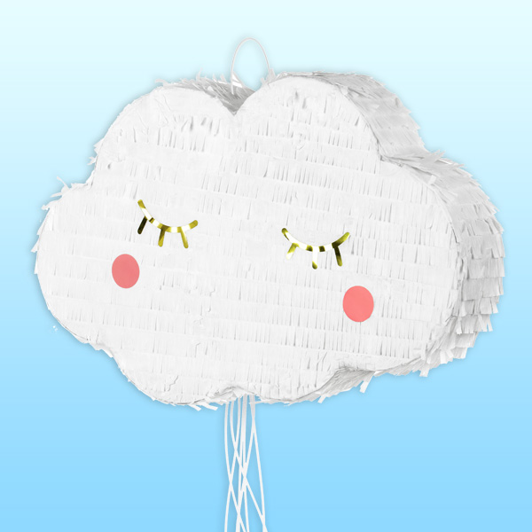 Zugpinata Wolke, 50 x 32 x 9 cm von Partydeco