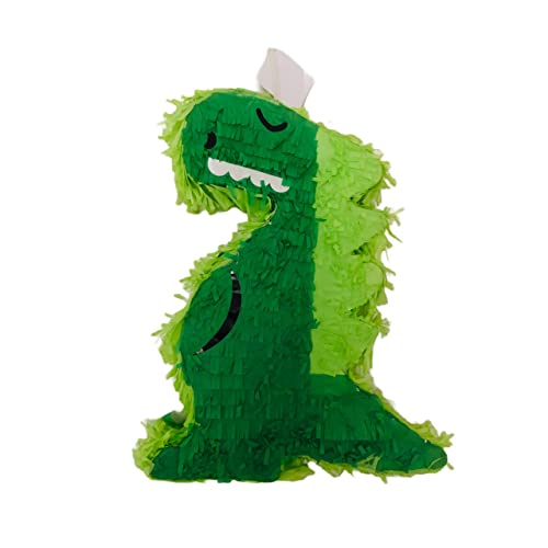 Pinata Dino zum Befüllen und Aufhängen zur Party-Deko, Kinder-Geburtstag, Maße: 43 x 35 x 8,5 cm Pinata Dino zum Befüllen und Aufhängen zur Party-Deko, Kinder-Geburtstag, Maße: 43 x 35 x 8,5 cm von Partyknicklichter