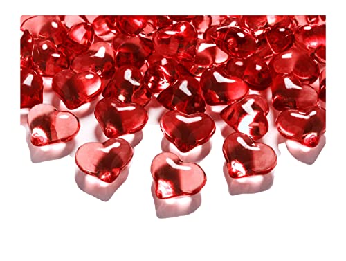 30 rote große Deko - Herzen - leuchtende Dekosteine aus Acryl - ca. 2cm x 2cm - Tau-Tropfen - Tischdekoration, Hochzeit, Verlobung, Taufe von Partyloon 30 rote große Deko - Herzen - leuchtende Dekosteine aus Acryl - ca. 2cm x 2cm - Tau-Tropfen - Tischdekoration, Hochzeit, Verlobung, Taufe von Partyloon von Partyloon