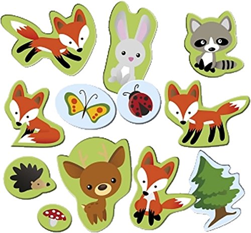 Partystrolche 36-teiliges XXL-Konfetti * Kleiner Fuchs * als Deko für Kindergeburtstag oder Mottoparty // Waldtiere Streuteile Partystrolche 36-teiliges XXL-Konfetti * Kleiner Fuchs * als Deko für Kindergeburtstag oder Mottoparty // Waldtiere Streuteile von Partystrolche
