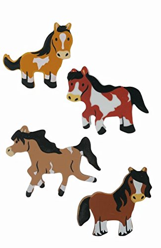 8 Radiergummi Pferde Radiergummi - Set von Partystrolche