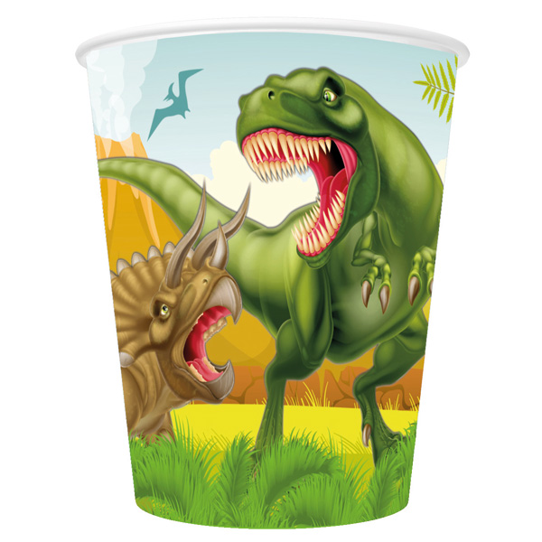 Becher Dinosaurier Party, 8 St. Becher Dinosaurier Party, 8 St. von Partystrolche