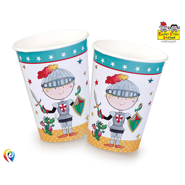 Becher Tapferer Ritter, 8 St.