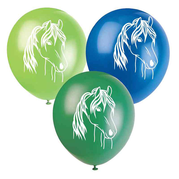 Luftballon Pferde Party, 8 St. von Partystrolche