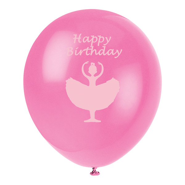 Luftballons Ballerina, 6 St. Luftballons Ballerina, 6 St. von Partystrolche