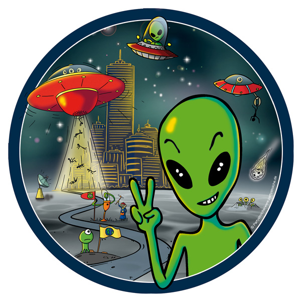 Teller Alien Party, 8 St. Teller Alien Party, 8 St. von Partystrolche
