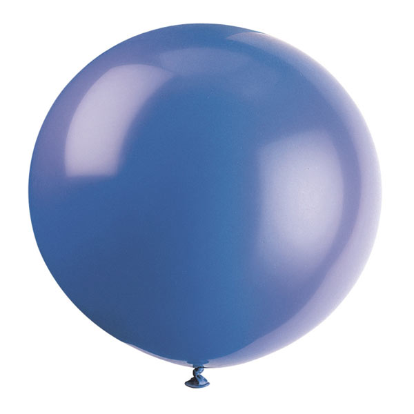 XL Riesenluftballons blau, 2 St. von Partystrolche