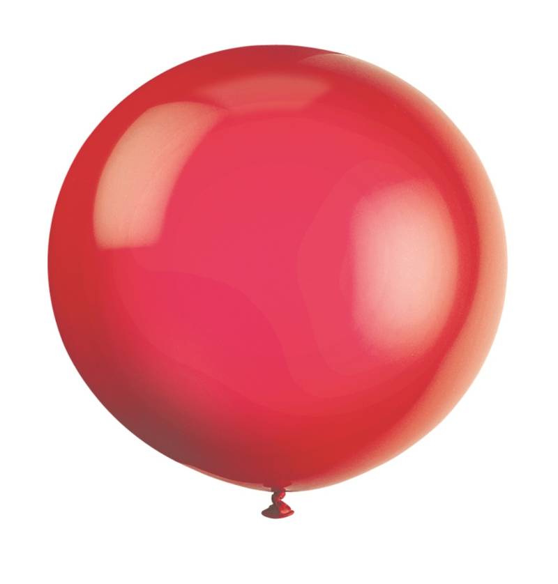 XL Riesenluftballons rot, 2 St. von Partystrolche