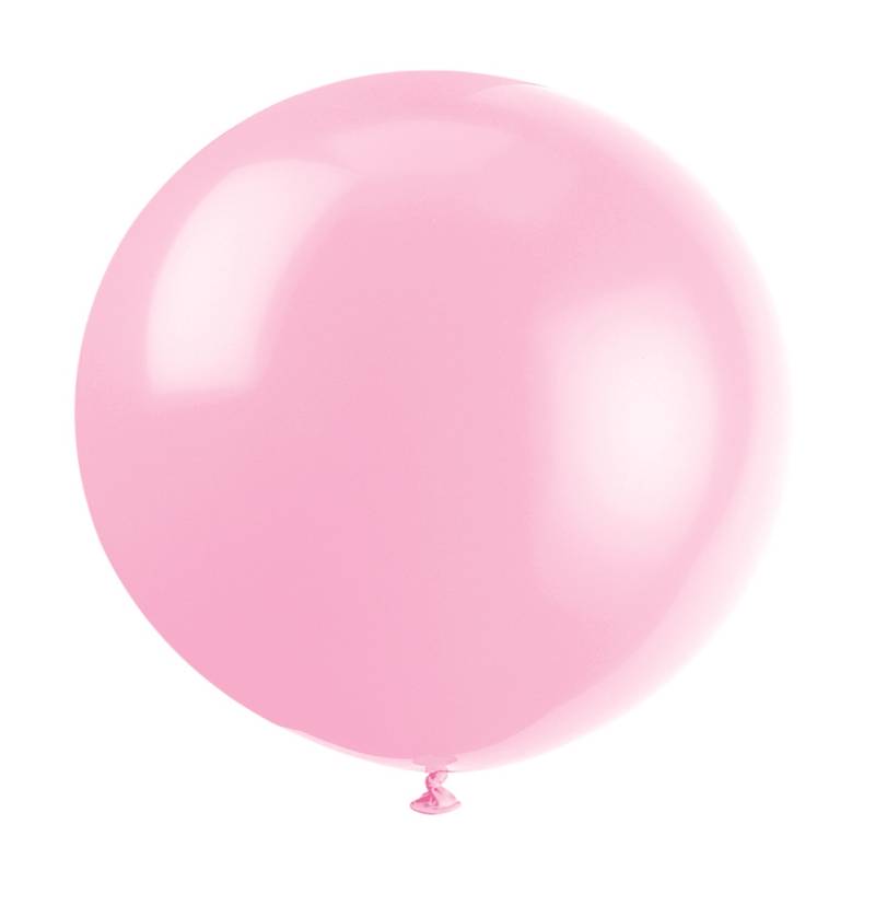 XL Riesenluftballons rosa, 2 St. XL Riesenluftballons rosa, 2 St. von Partystrolche