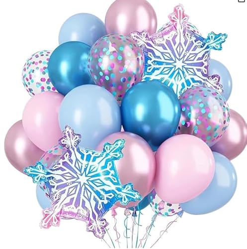 Schneeflocken Deko Luftballon, 32 Stück Schneeflocken Luftballon Set,Winter Schnee Luftballons,Schneeflocke Folien Ballon,Schneeflocken Helium Ballons, für Weihnachten,Neujahr Dekoration Schneeflocken Deko Luftballon, 32 Stück Schneeflocken Luftballon Set,Winter Schnee Luftballons,Schneeflocke Folien Ballon,Schneeflocken Helium Ballons, für Weihnachten,Neujahr Dekoration von Partyzeit