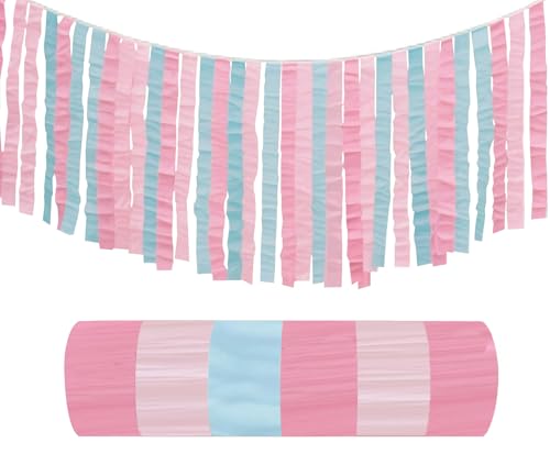 Rosa Geburtstagsparty-Dekorationen, 6 Rollen Krepppapier-Luftschlangen für Geburtstag, Hochzeit, Braut, Babyparty Rosa Geburtstagsparty-Dekorationen, 6 Rollen Krepppapier-Luftschlangen für Geburtstag, Hochzeit, Braut, Babyparty von Parxara
