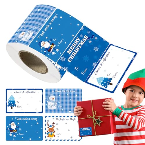 Weihnachtliche Etiketten | 400 Weihnachtsetikette Festtagsaufkleber,Dekorative Etiketten Geschenkfüller Für Umschlag Paket Handwerk Feiertagsparty Geburtstag Familie Freunde Jugendliche Weihnachtliche Etiketten | 400 Weihnachtsetikette Festtagsaufkleber,Dekorative Etiketten Geschenkfüller Für Umschlag Paket Handwerk Feiertagsparty Geburtstag Familie Freunde Jugendliche von Pasbuteiy