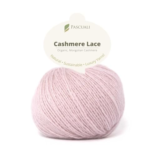 PASCUALI | Bio Cashmere Lace. Strickwolle aus 100% Kaschmirwolle Wolle zum Stricken und Häkeln, 1 Knäuel - 25g - Farbe: Rosenquarz 10 PASCUALI | Bio Cashmere Lace. Strickwolle aus 100% Kaschmirwolle Wolle zum Stricken und Häkeln, 1 Knäuel - 25g - Farbe: Rosenquarz 10 von Pascuali