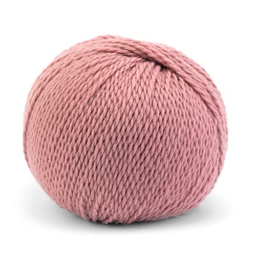 50 g Pascuali Tibetan | 70% Schurwolle (Merino Ultrafine), 30% Yakwolle, Farbe:Rosé 104 von Pascuali