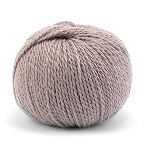50 g Pascuali Tibetan | 70% Schurwolle (Merino Ultrafine), 30% Yakwolle, Farbe:Rosenquarz 102 von Pascuali
