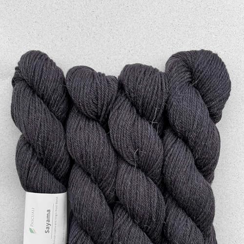 Pascuali Sayama 50% Schurwolle 50% Lamawolle Baby Lama Farbe Schwarz 50g Pascuali Sayama 50% Schurwolle 50% Lamawolle Baby Lama Farbe Schwarz 50g von Pascuali
