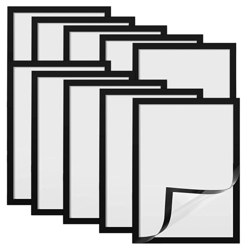 Pasdrucn 10 Diamond Painting Rahmen,Magnetrahmen Bilderrahmen 33x24cm,Bilderrahmen A4 Schwarz,Selbstklebend Magnetisch Bilderrahmen,Durable Info-Rahmen Für Wanddekoration Zu Hause Anzeigen(A4,Schwarz) Pasdrucn 10 Diamond Painting Rahmen,Magnetrahmen Bilderrahmen 33x24cm,Bilderrahmen A4 Schwarz,Selbstklebend Magnetisch Bilderrahmen,Durable Info-Rahmen Für Wanddekoration Zu Hause Anzeigen(A4,Schwarz) von Pasdrucn