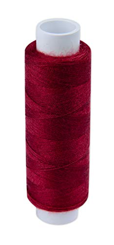 Starker Nähfaden aus Polyester für Profis von Pasmanta, Feinste Spulen, Universeller Mehrzweckgarn fürs Hand- und Maschinennähen, Rolle: 200 m, von Pasmanta seit 1953 (5613 - Bordeaux) von Pasmanta