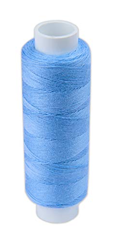 Starker Nähfaden aus Polyester für Profis von Pasmanta, Feinste Spulen, Universeller Mehrzweckgarn fürs Hand- und Maschinennähen, Rolle: 200 m, von Pasmanta seit 1953 (5624 - Blau) von Pasmanta