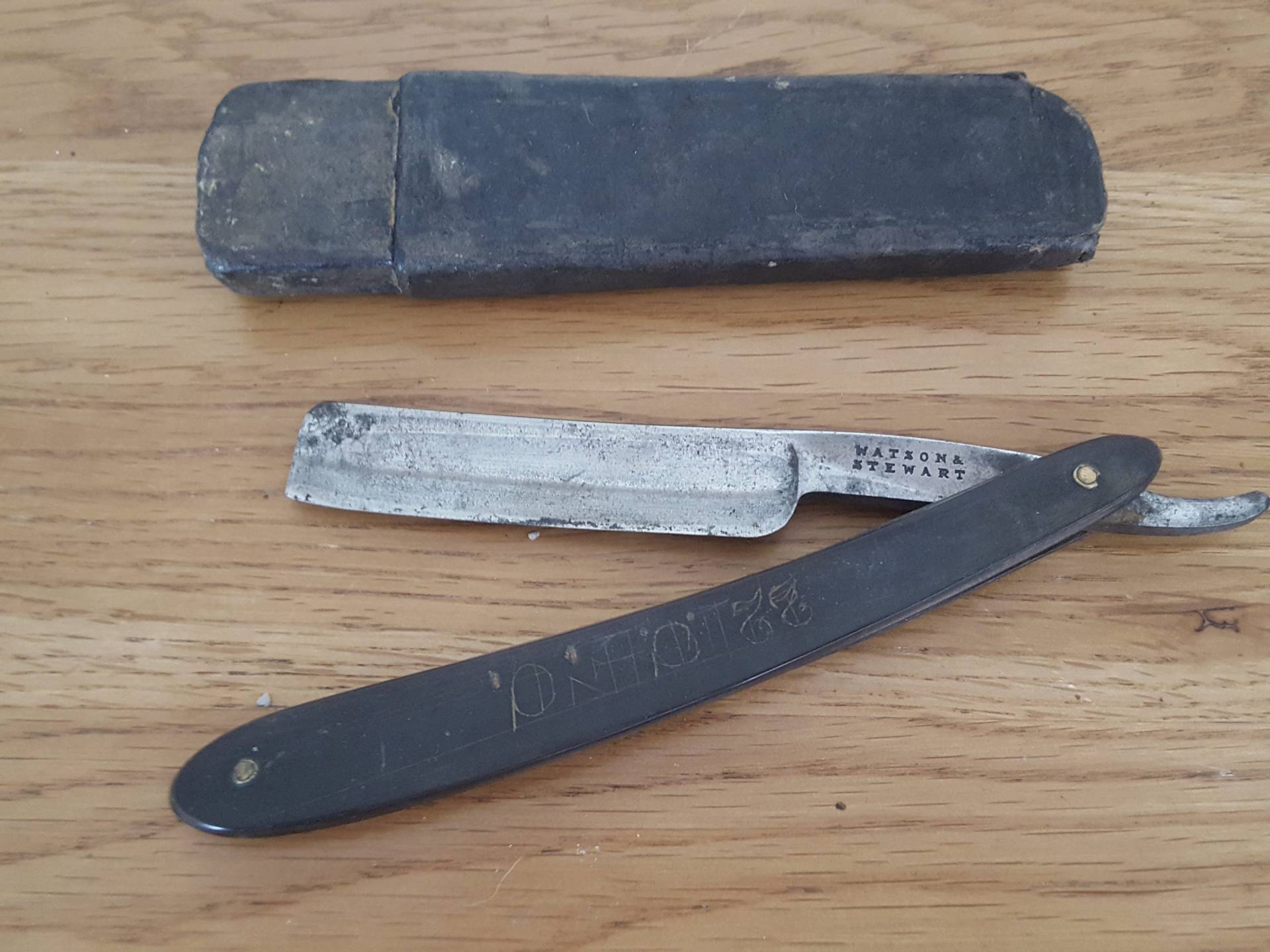 Jahrgang Watson Und Stewart Gerade Razor, Geschnitten Kehle, Nass Rasieren, Herren Pflege, Körperpflege, Bart Pflege Jahrgang Watson Und Stewart Gerade Razor, Geschnitten Kehle, Nass Rasieren, Herren Pflege, Körperpflege, Bart Pflege von PastNFutureUK
