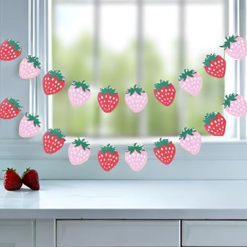 2pcs Strawberry Girlande, hängendes Erdbeerbanner mit 79 Zoll 2pcs Strawberry Girlande, hängendes Erdbeerbanner mit 79 Zoll von Pastoralist