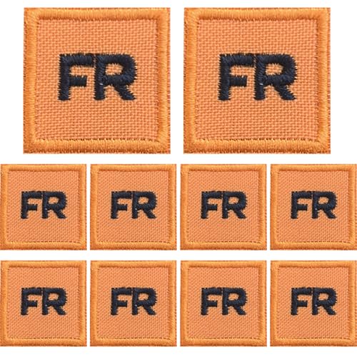 Bügeleisen auf Flecken, 10pcs Flee Flecken für Kleidung Ersatz Stickerei Patch Set Eisen auf Funny DIY Aufkleber für Jeans Jacken Rucksäcke von Pastoralist