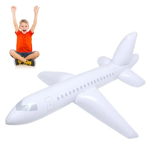 Pastoralist Aufblasbares Flugzeug für Kinder 118 Zoll Realistisches PVC -Flugzeug mit Luftventilausbildung und dekoratives Spielzeugflugzeug für Zuhause, Kindergarten, Weihnachtsdekoration Pastoralist Aufblasbares Flugzeug für Kinder 118 Zoll Realistisches PVC -Flugzeug mit Luftventilausbildung und dekoratives Spielzeugflugzeug für Zuhause, Kindergarten, Weihnachtsdekoration von Pastoralist