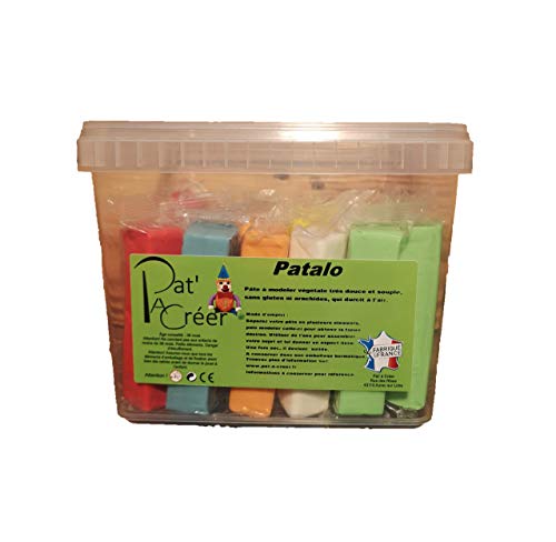 Pat a Créer 870034 Modelliermasse, Weiß/Blau/Gelb/Orange/Rot/Grün Pat a Créer 870034 Modelliermasse, Weiß/Blau/Gelb/Orange/Rot/Grün von Pat a Créer