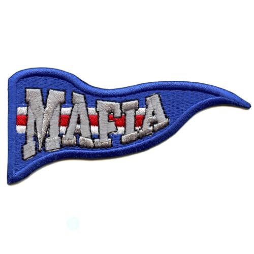 Buffalo Mafia Wimpel Patch Fußball Sport Team bestickt zum Aufbügeln Buffalo Mafia Wimpel Patch Fußball Sport Team bestickt zum Aufbügeln von Patch Collection