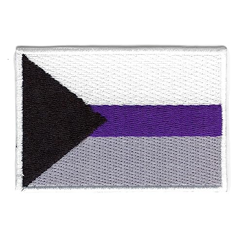 Demisexual Pride Flag Patch LGBTQ+ bestickt zum Aufbügeln Demisexual Pride Flag Patch LGBTQ+ bestickt zum Aufbügeln von Patch Collection