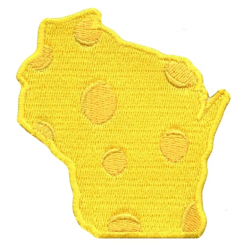 Green Bay Wisconsin Cheese State bestickter Aufnäher zum Aufbügeln Green Bay Wisconsin Cheese State bestickter Aufnäher zum Aufbügeln von Patch Collection