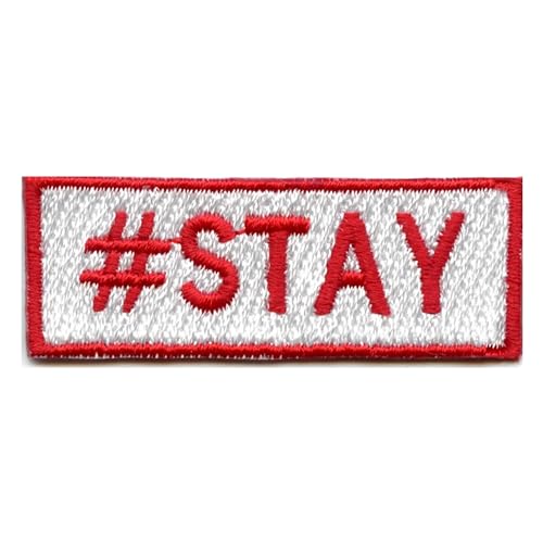 #Stay Patch Kpop Fan Hashtag bestickt zum Aufbügeln #Stay Patch Kpop Fan Hashtag bestickt zum Aufbügeln von Patch Collection