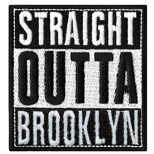 Straight Outta Brooklyn Patch City Team New York bestickt zum Aufbügeln Straight Outta Brooklyn Patch City Team New York bestickt zum Aufbügeln von Patch Collection