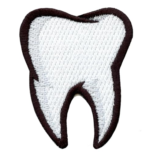Zahnaufnäher, bestickt, zum Aufbügeln Zahnaufnäher, bestickt, zum Aufbügeln von Patch Collection