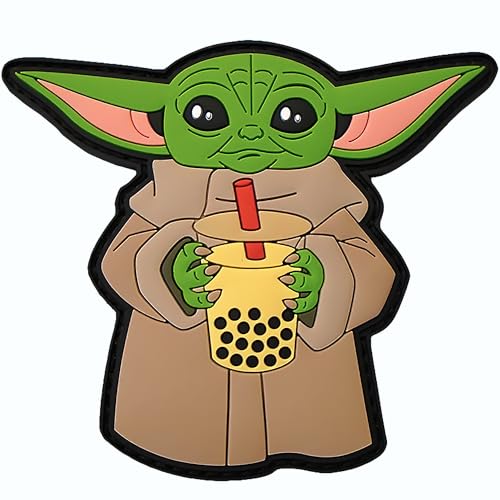 "Slurrrp",The Baby Alien Bubble Tea PVC Moral Patch,Lustige Moral Taktische Militär Patch,Klettflicken Militär Patches,Perfekt für Ihre taktische Militär-Armee Ausrüstung, Rucksack, Kappe, Weste "Slurrrp",The Baby Alien Bubble Tea PVC Moral Patch,Lustige Moral Taktische Militär Patch,Klettflicken Militär Patches,Perfekt für Ihre taktische Militär-Armee Ausrüstung, Rucksack, Kappe, Weste von Patch Fiend