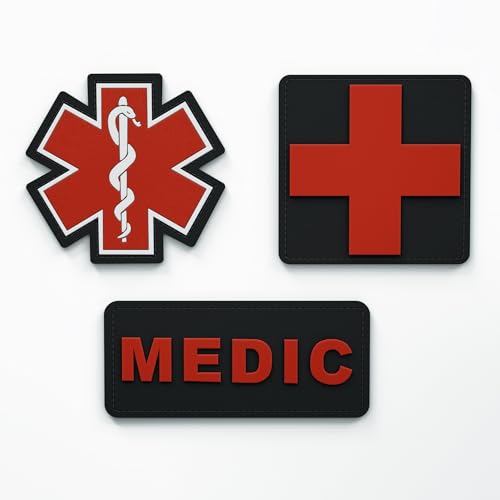 Patch Force - Äskulapstab Schlangenstab Rubber Patch für Bundeswehr, Polizei und Feuerwehr - Als Patch für taktische Rucksäcke, medizinische Taschen, Erste-Hilfe-Kits, First Aid Pouch - 5cm x 5cm Patch Force - Äskulapstab Schlangenstab Rubber Patch für Bundeswehr, Polizei und Feuerwehr - Als Patch für taktische Rucksäcke, medizinische Taschen, Erste-Hilfe-Kits, First Aid Pouch - 5cm x 5cm von Patch Force
