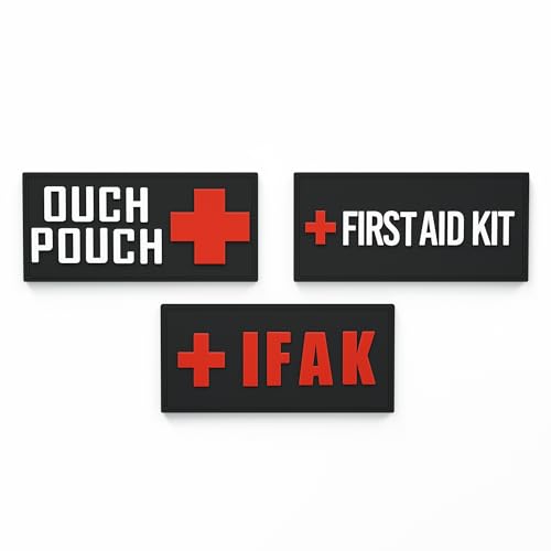Patch Force - First Aid Kit Rubber Patch für Bundeswehr, Polizei und Feuerwehr - Als Patch für taktische Rucksäcke, medizinische Taschen, Erste-Hilfe-Kits, IFAK - 7 cm x 3cm Patch Force - First Aid Kit Rubber Patch für Bundeswehr, Polizei und Feuerwehr - Als Patch für taktische Rucksäcke, medizinische Taschen, Erste-Hilfe-Kits, IFAK - 7 cm x 3cm von Patch Force