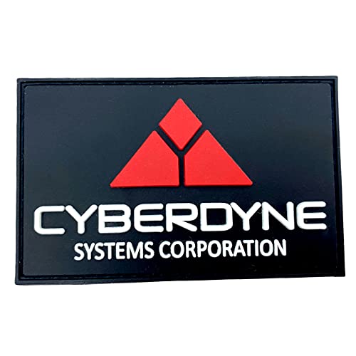 Cyberdyne Corporations Terminator Schwarz Airsoft PVC Klett Emblem Abzeichen Patch von Patch Nation